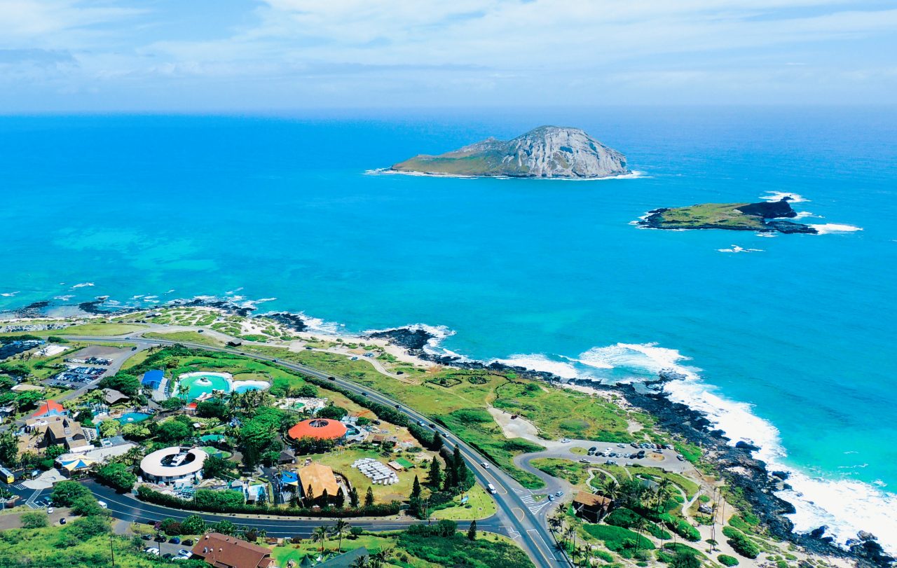 Aerial View of Sea Life Park